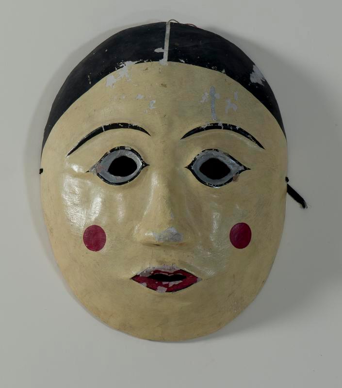 Korean Folk Mask of Woman