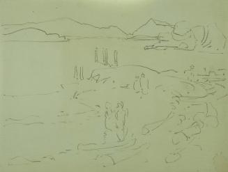 Figures on a Beach